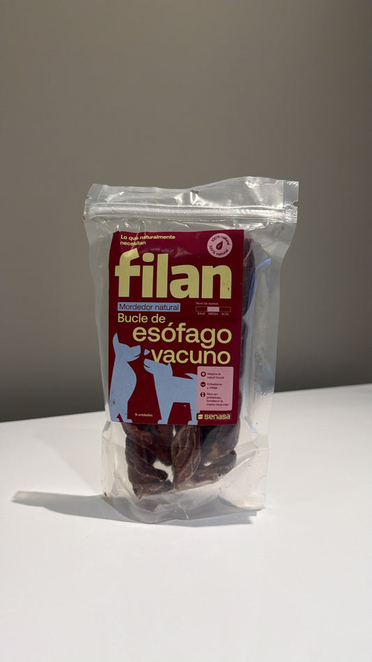 Bucles de esófago vacuno Filan