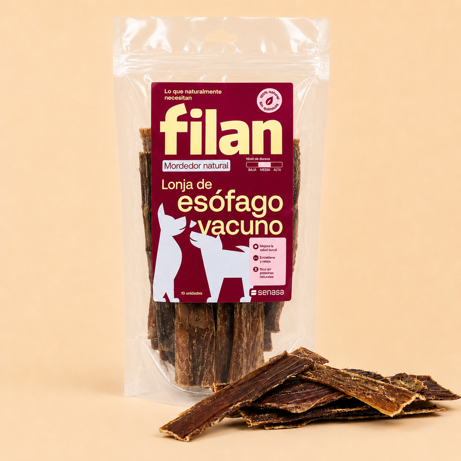 Lonjas de esófago vacuno Filan