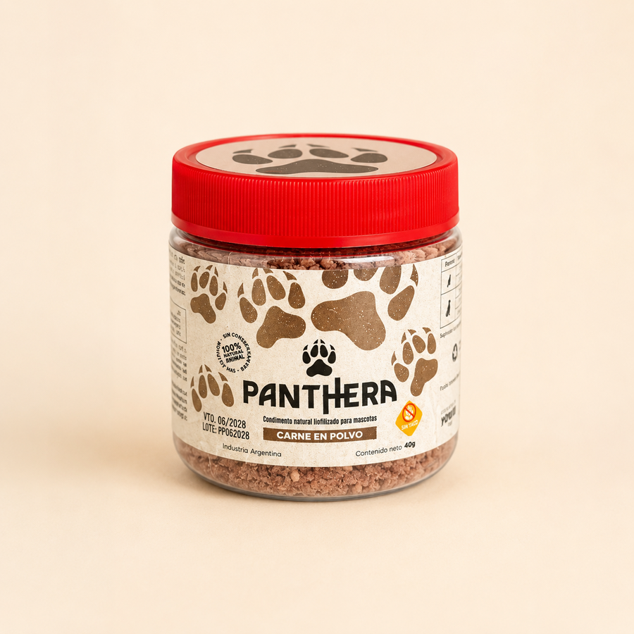 Panthera Condimento · Carne