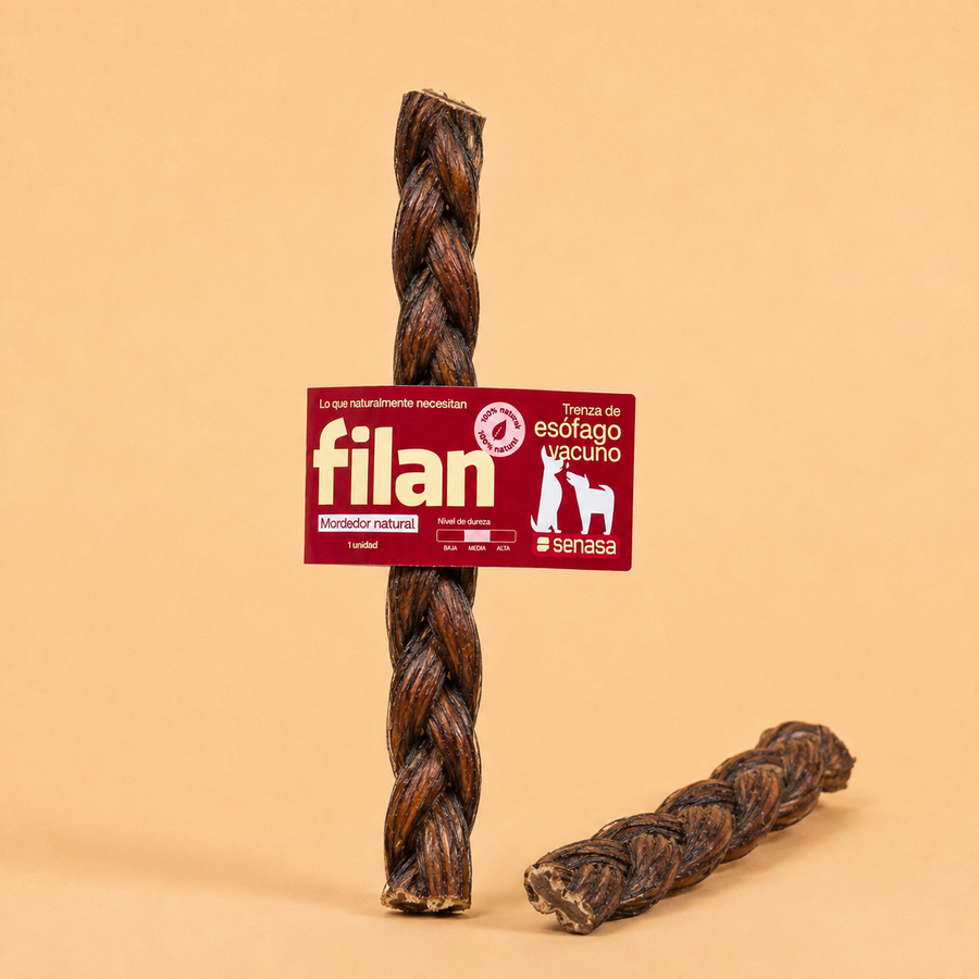 Trenza de esófago vacuno Filan